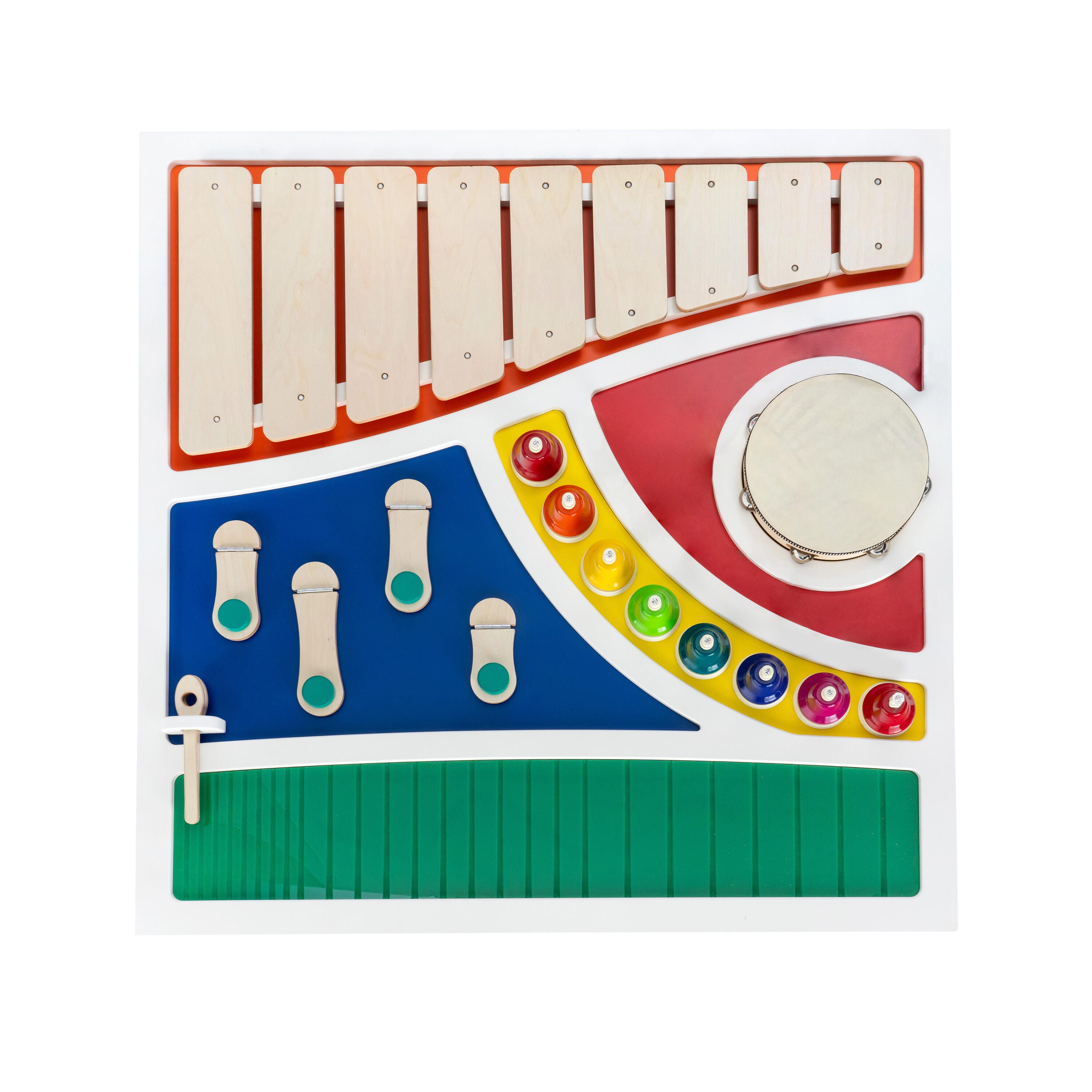 Snoezelen Musical Abstract Tactile Panel, 42 x 4 x 42 Inches 22959